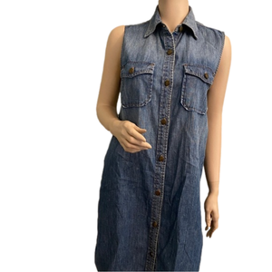 Current Elliott 100% Cotton Jean Tank‎ dress